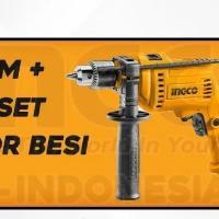 Mesin Bor Listrik Impact Drill 13Mm Ingco Id6808