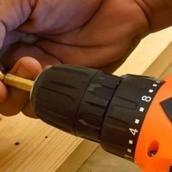 Kenmaster Km12 Mesin Bor Cordless Drill 10Mm 12V Bor 2 Baterai 12 Volt