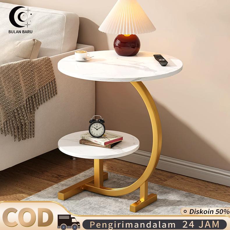 TERLARIS COD MEJA KOPI MEJA SUDUT MEJA RUANG TAMU MINIMALIS MEJA POJOK BUNGA MEJA SANTAI MEJA HIAS E
