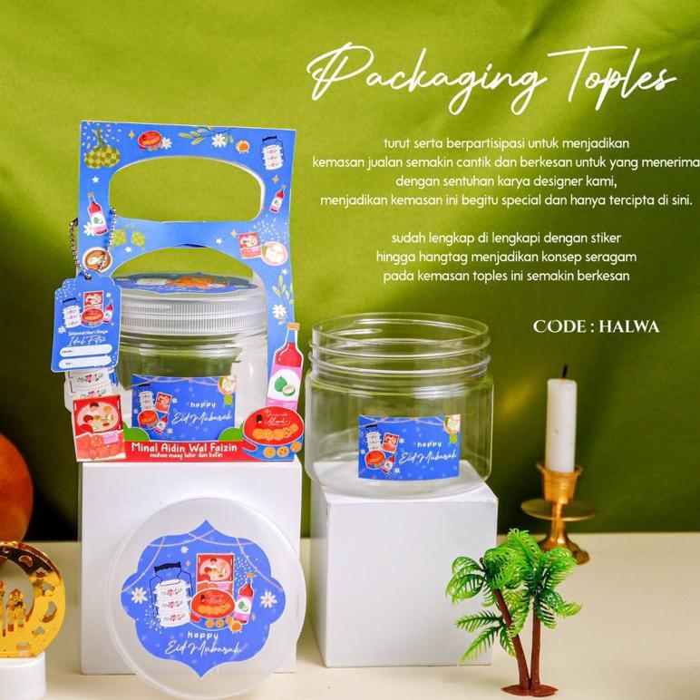 NAYELLE READY - 10SET KEMASAN TOPLES 400ML HAMPERS RAMADHAN / LEBARAN / EID MURAH