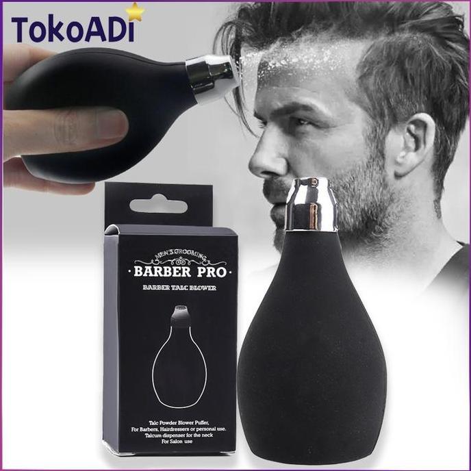 FEWRITZ Powder Spray Bottle Tempat Bedak Botol Spray Bedak Barber Hair Powder Bahan Silikon