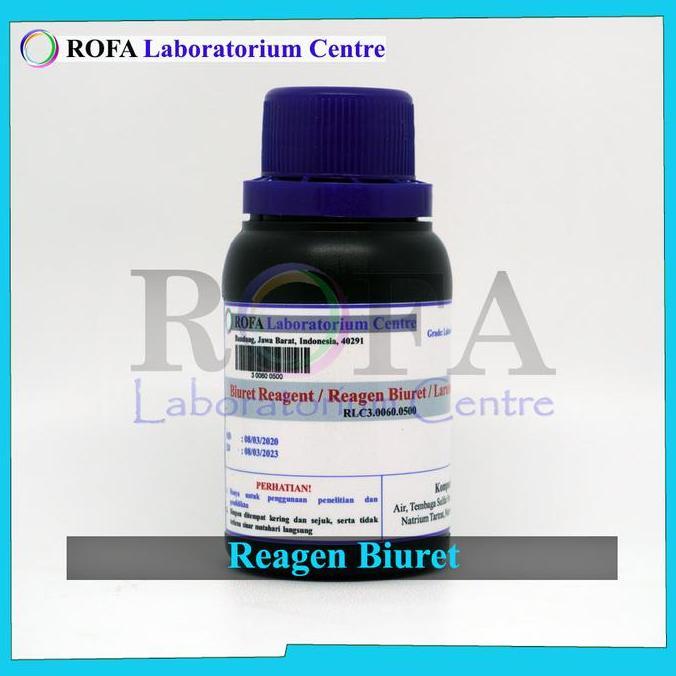 Larutan Biuret / Reagen Biuret / Biuret Reagent / Larutan Uji Protein 100 original