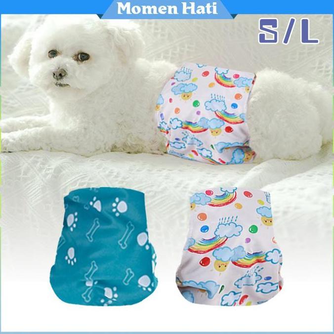 SASGIVER Popok Anjing Jantan Penutup Pampers Anjing Anti Geser Kecil Hypoallergenic
