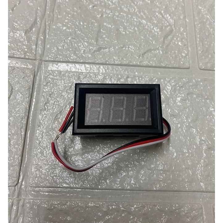 Voltmeter 0.56" 0-100V DC Digital 3 Kabel 0.56 Inch original