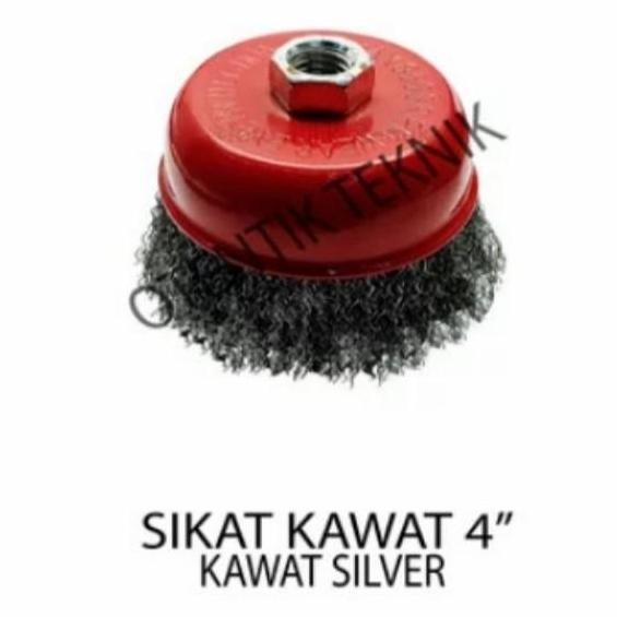 Cleanliness- Cup Brush 4 Inch - Sikat Kawat 4 Inci - Sikat Gurinda Mangkok