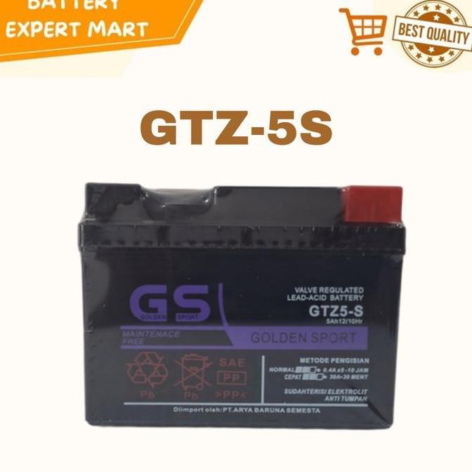 Aki Motor Honda Vario 110 GTZ5S Accu Kering MF