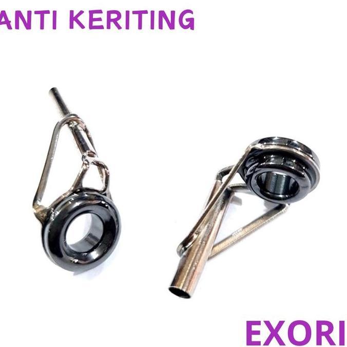 Marit Ujung Joran double keramik Exori ULFSTST - Bahan Keramik Lebih Tebal - Mancing, Alat Pancing L