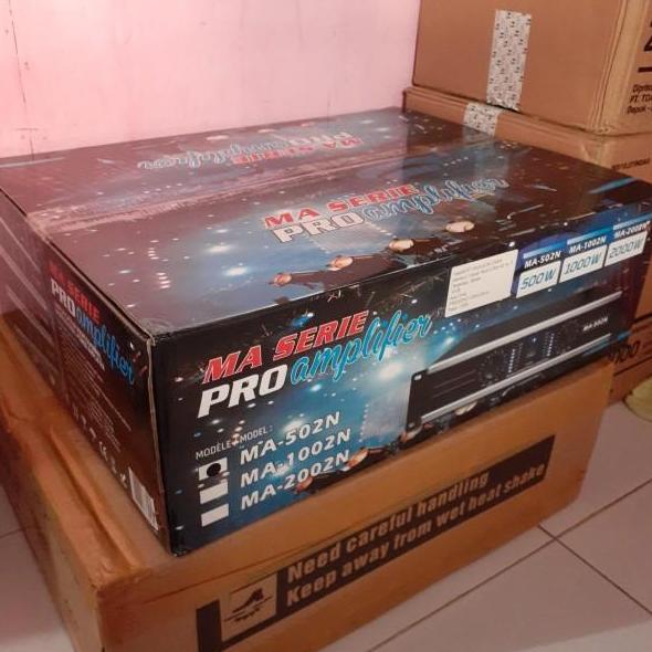 POWER MEGAVOX MA-502 MA502 POWER AMPLIFIER ORIGINAL