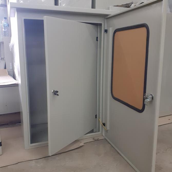 NEW Box panel OUTDOOR double pintu (plat 1,2mm) 60x80 80x60 80x60x30