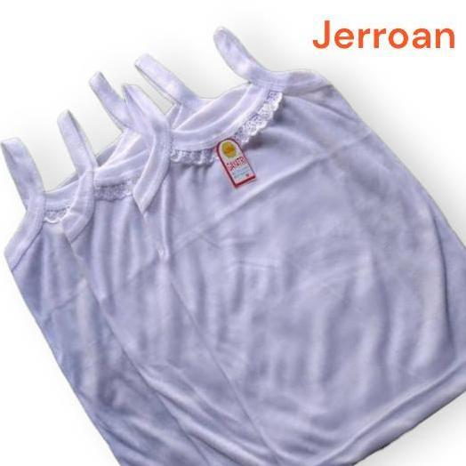 Wkwkwk- 12 Pcs Tanktop Singlet Renda Wanita Remaja Dewasa / Grosir Singlet Renda M L Xl 3L Singlet R