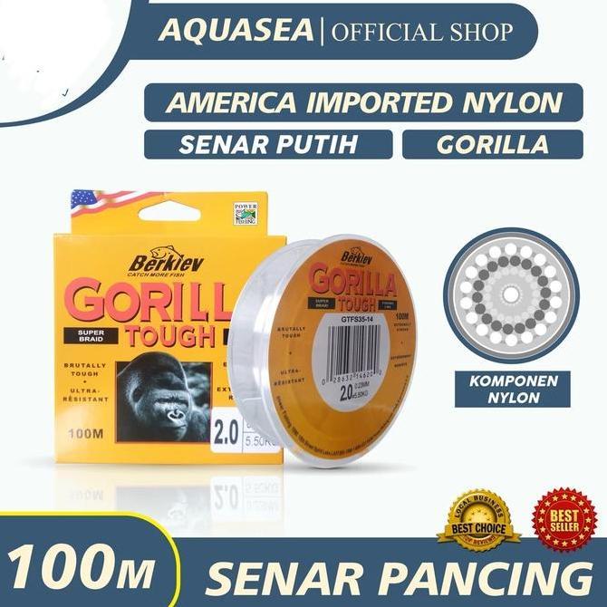 Senar Benang Pancing FluoroCarbon Terlaris
