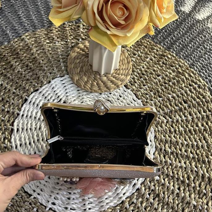 Freesia Tas Pesta Mewah Clutch Pesta Elegant Tas Import Premium Tas Mewah