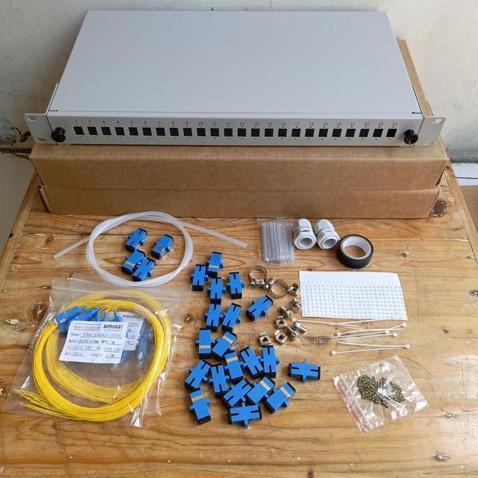 otb 24 core lengkap pigtail/otb 24core/Otb 24c