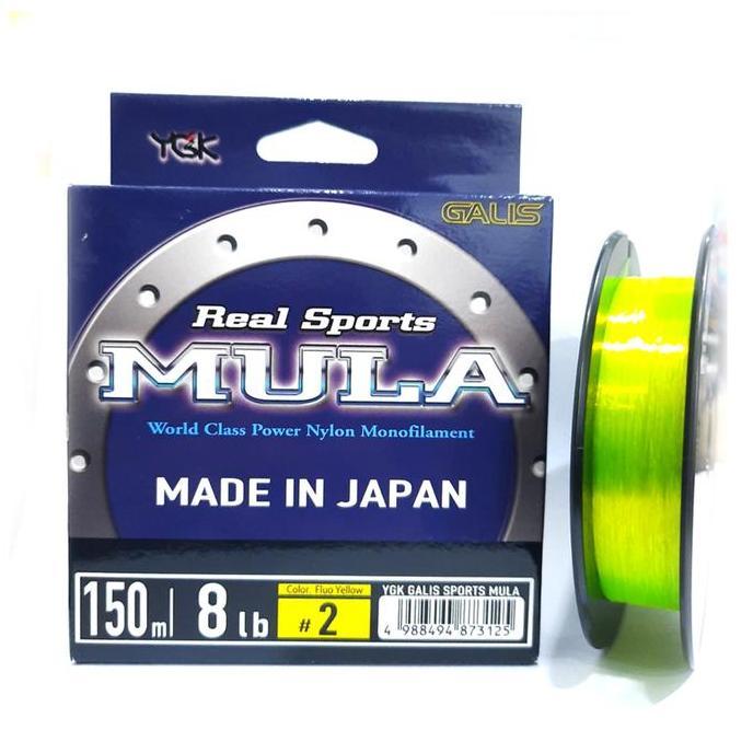 Senar Pancing YGK Galis Real Sport Mula Fluo Yellow original