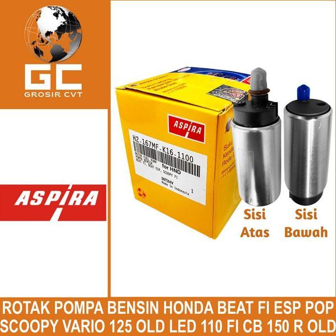 Rotak Fuel Pump Pompa Bensin Honda Beat Vario Scoopy Cb150R Fi Esp Pop Old New 110 125 Aspira Astra 