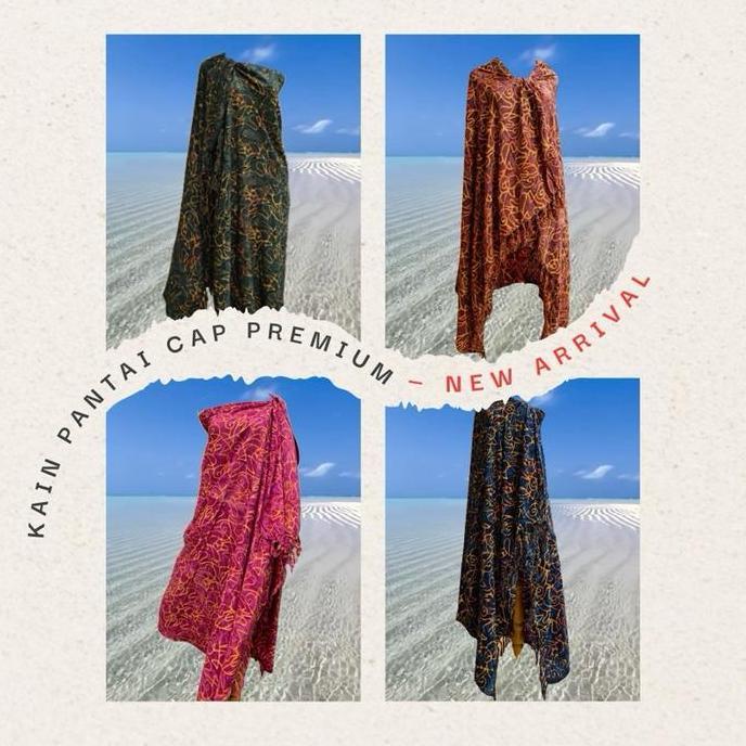 Hadirpopuler- Kain Pantai Bali Rayon Premium Tebal