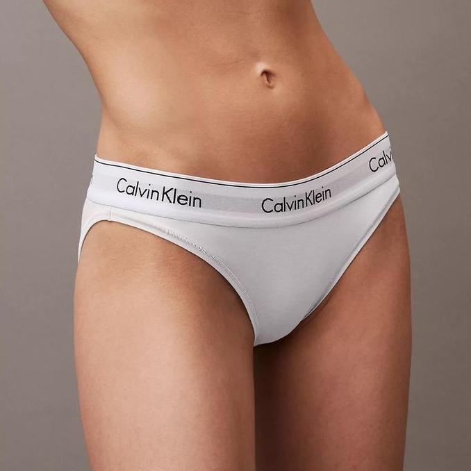 Wkwkwk- Celana Dalam Wanita Calvin Klein Asli Model Segitiga Katun Murni Antibakteri Bernapas Bikini