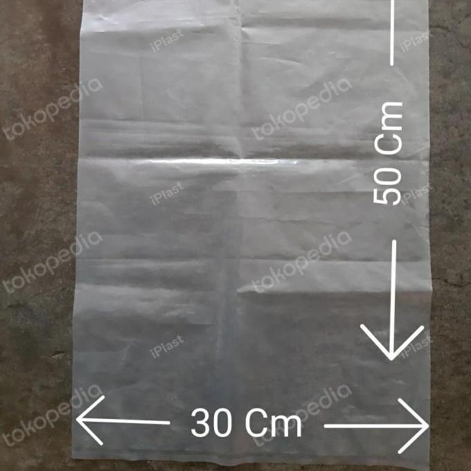 Newstockcik- Plastik Pe Bening 30 X 50 X 008