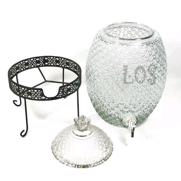 Juice - ter Dispenser GLASS 10 liter juice dispenser