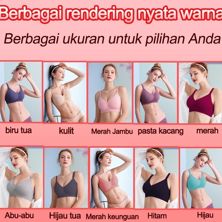 Original Bra Bh Menyusui Seamless Jumbo Kancing Depan Tanpa Kawat Ibu Hamil Bra 937