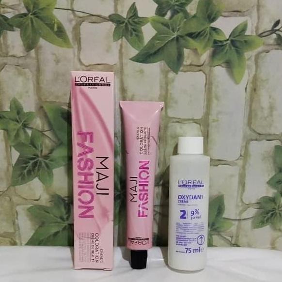 Cat Rambut Loreal maji fashion +oxidant