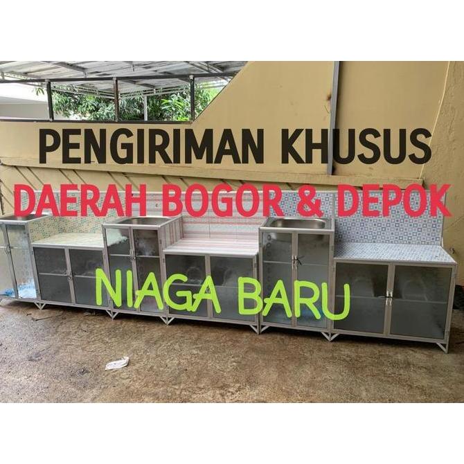 Rak Kompor stafel Rak cuci Piring Khusus Bogor DAN DEPOk