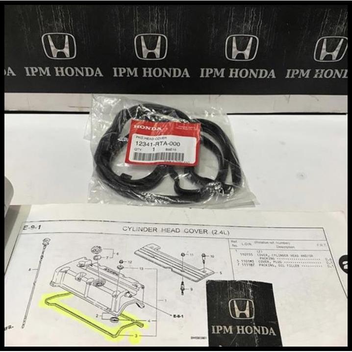 TERBARU 12341 RTA / PNA PACKING PAKING COVER TUTUP KLEP HONDA CRV GEN 2 RD4 RD5 2002-2006 CR-V GEN 3