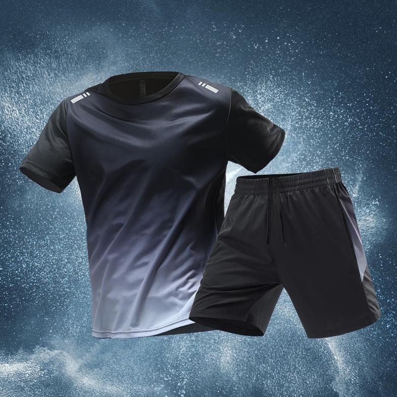 Original Kamb Setelan Baju Olahraga Pria Badminton Jersey Futsal Running