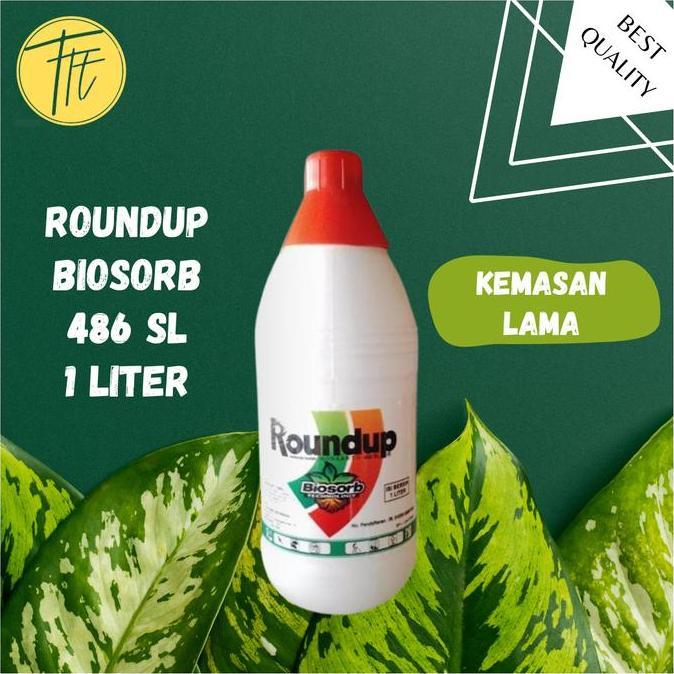 Allthebest- Roundup 486 SL Obat Pembasmi Rumput 1 Liter