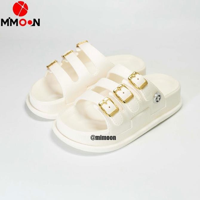 Hot 11.11 Sandal Wanita Platform Sandal Slop Wanita Sandal Fashion Korea Sandal jelly Bahan EVA Kare