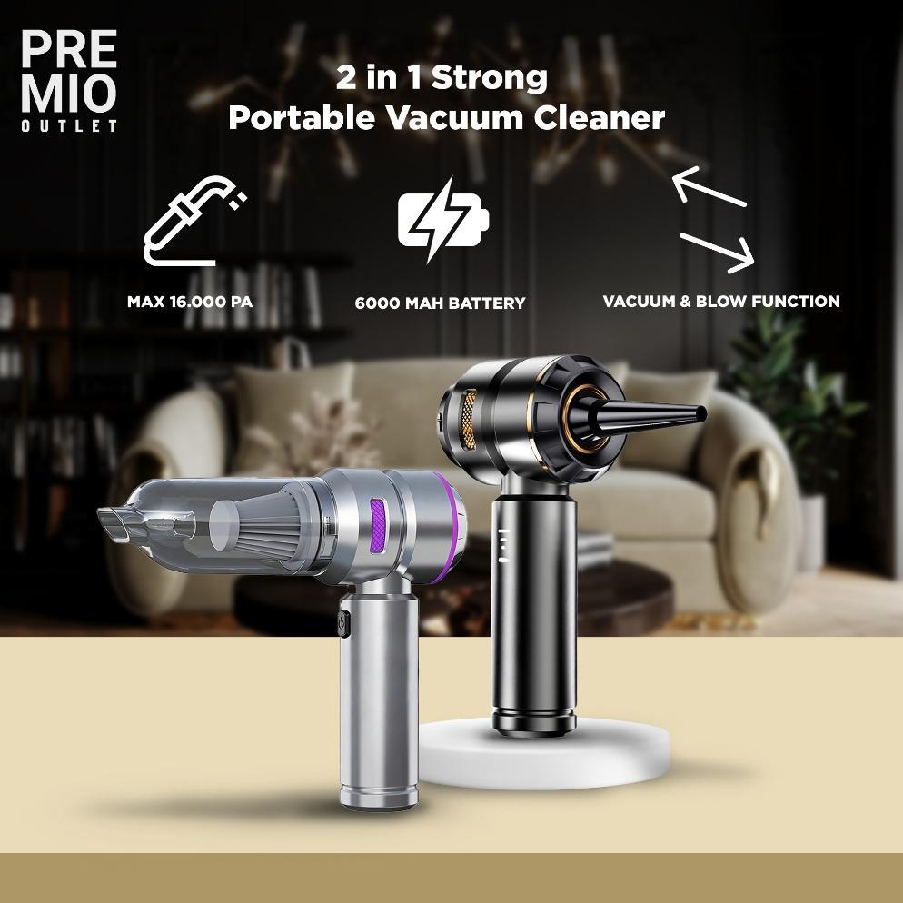 Premio Vacuum Cleaner Penyedot Debu Mini Portable 2 In 1 Multifungsi