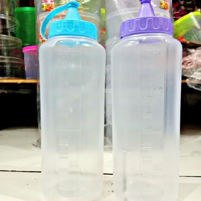 botol kecap plastik 1000 ml / botol kecap, saos, minyak