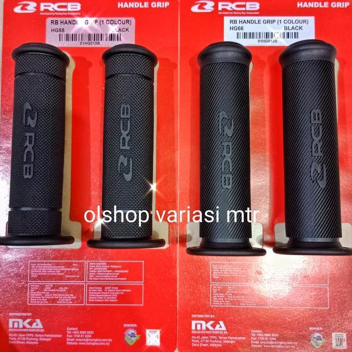 Hand Grip Original Rcb Hg55 Hg66 Universalmotor Cbr Nmax Aerox Ninja