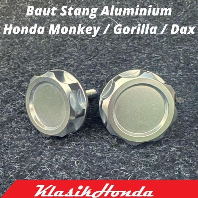 Baut Puteran Stang Aluminium Honda Monkey / Gorilla