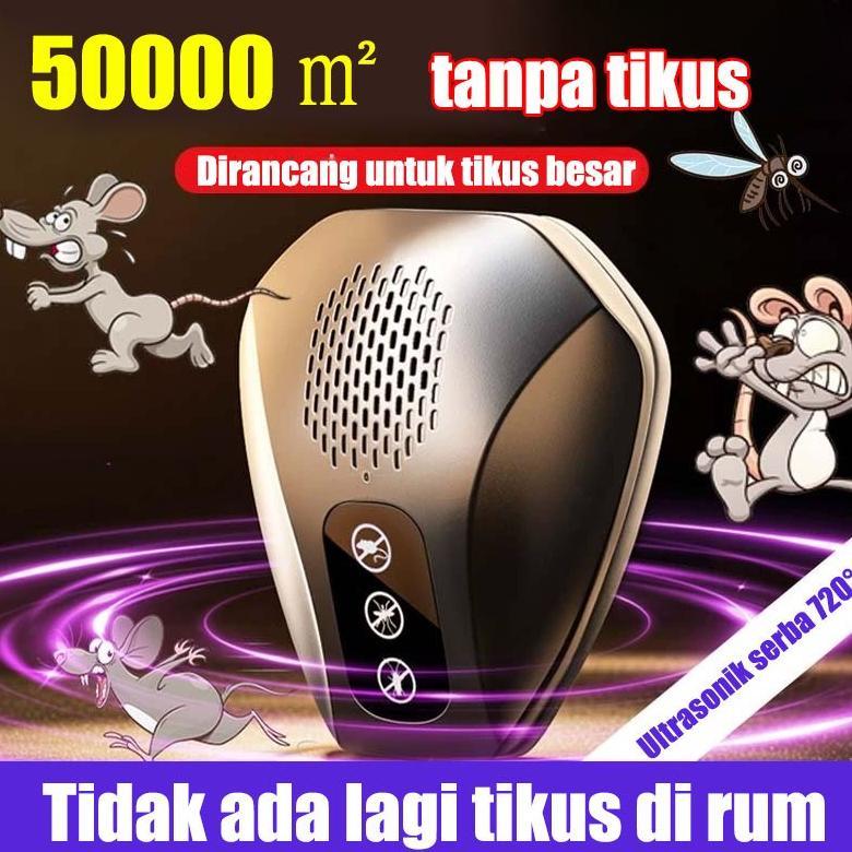 [20000 meter tanpa tikus] Pengusir Tikus Ultrasonik Anti Tikus Pengusir Tikus Ultrasonik Pengusir 4D
