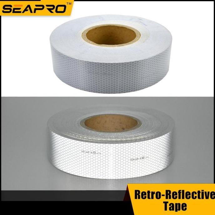 IMPA 330189 Retro Solas Reflective Tape Marine Silver Solas Tape