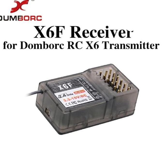 Receiver DUMBORC P6F 6CH untuk Remote Dumbo X6