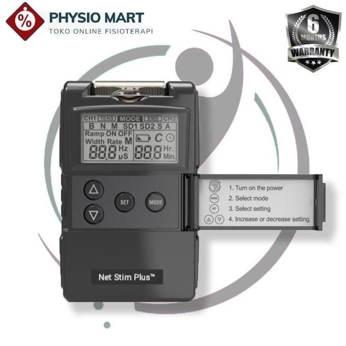 Tens + Ems/Nmes Net Stim Plus Fisioterapi Terlaris