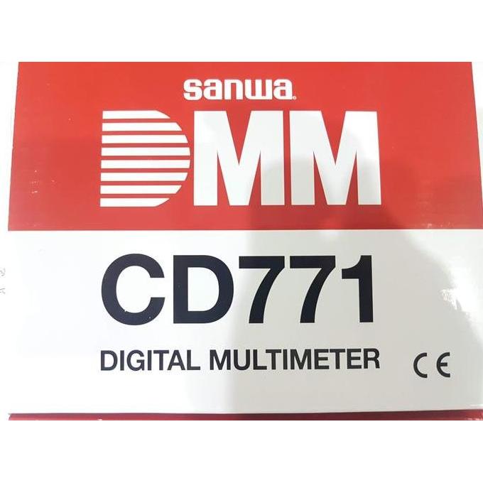 AVOMETER CD771 / MULTIMETER DIGITAL SANWA CD771 / CD-771 / CD 771 ORIGINAL DAN TERPERCAYA