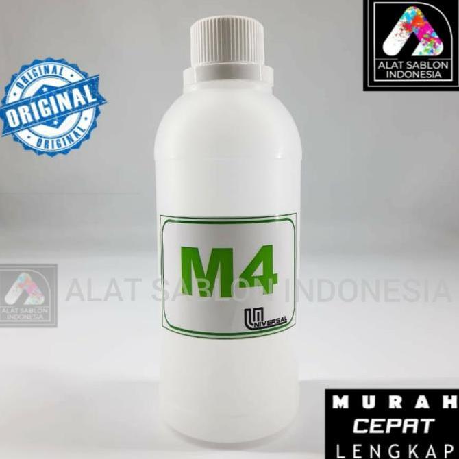 Stationery- Minyak M4 Pembersih Tinta Sablon 500 Ml