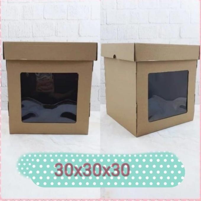 Dus Cake Tinggi, Box Kue Tart Tinggi, Kardus Kue Tinggi, Box Hampers