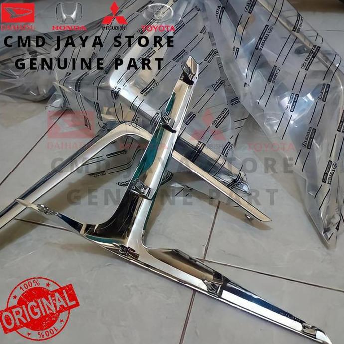AVAHAJA List Garnish Chrome Foglamp Avanza Veloz 2022 Original