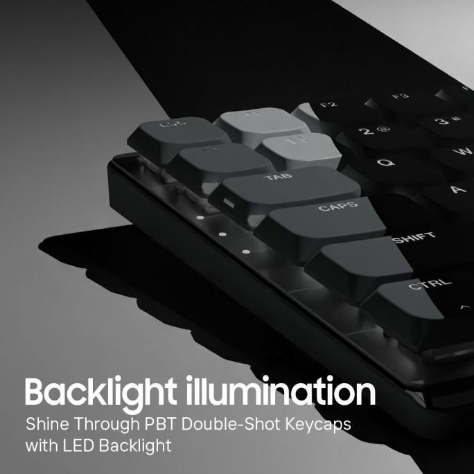 Noir Neo Melo Keyboard Low Profile Wireless 75% Mechanical NoirMelo