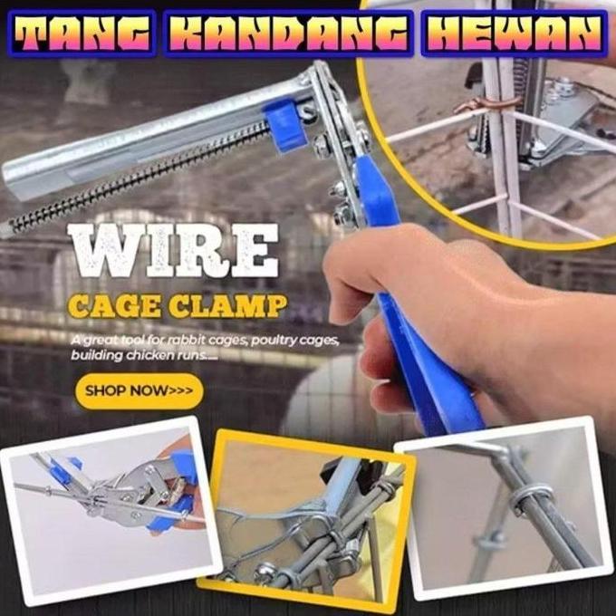 HAYVEZZA Tang Kandang Serbaguna (Bonus 600 Paku M). Untuk Kandang Ayam, Burung, Kelinci, Kucing, Anj