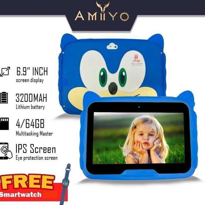 Amiyo TAB STUDY KIDS A10 Plus Tablet Anak Tablet Sonic IPS Screen
