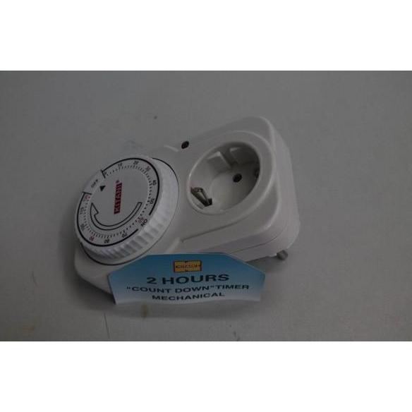 STOP KONTAK TIMER 2 jam / TIMER STOPKONTAK ( Dapat diatur/program hingga 120 menit )