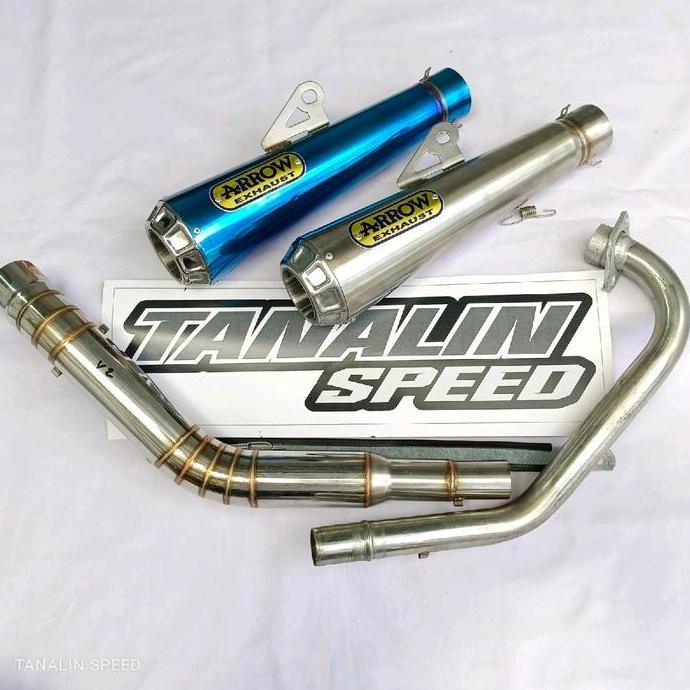 AVAHAJA knalpot racing arrow exhaust vixion r15 byson Jupiter mx king verza megapro tiger Satria fu 