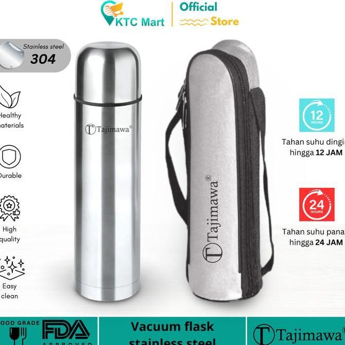 KTCmart - TAJIMAWA Thermos Air Panas 1000ml / Termos Vacum
