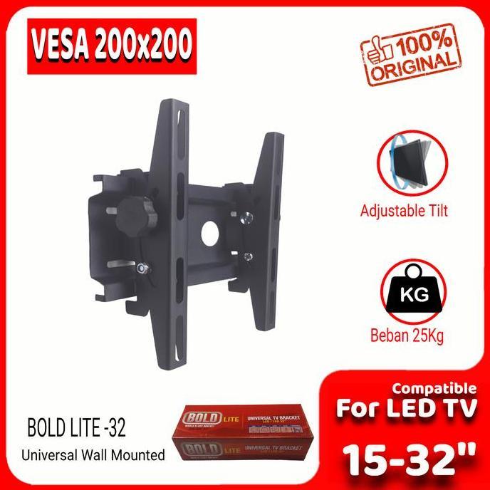 Akusesari- Bracket Tv Led 15 24 29 32 Inch / Bracket Tv 24