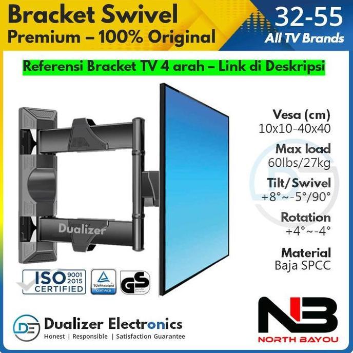 Akusesari- Bracket Braket Smart Tv 32 40 42 43 Inch Sony Toshiba Aqua Polytron